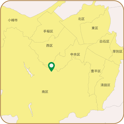 札幌中央店　営業エリア